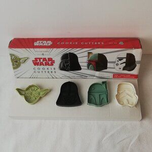 Williams Sonoma Star Wars Cookie Cutters Set of 4